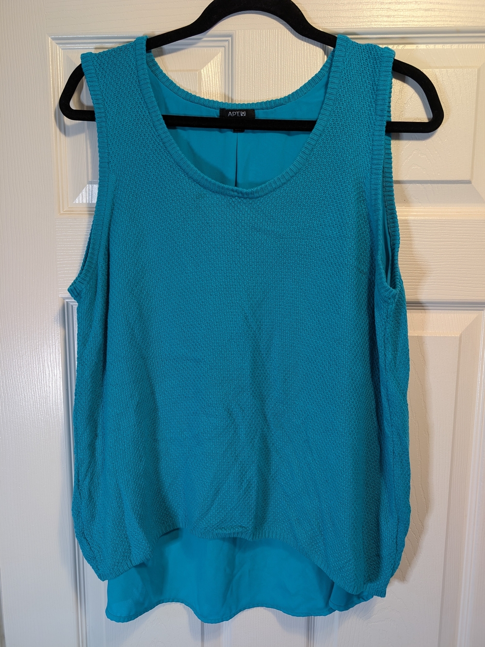 APT. 9 Teal Layered Tank Top - Women's